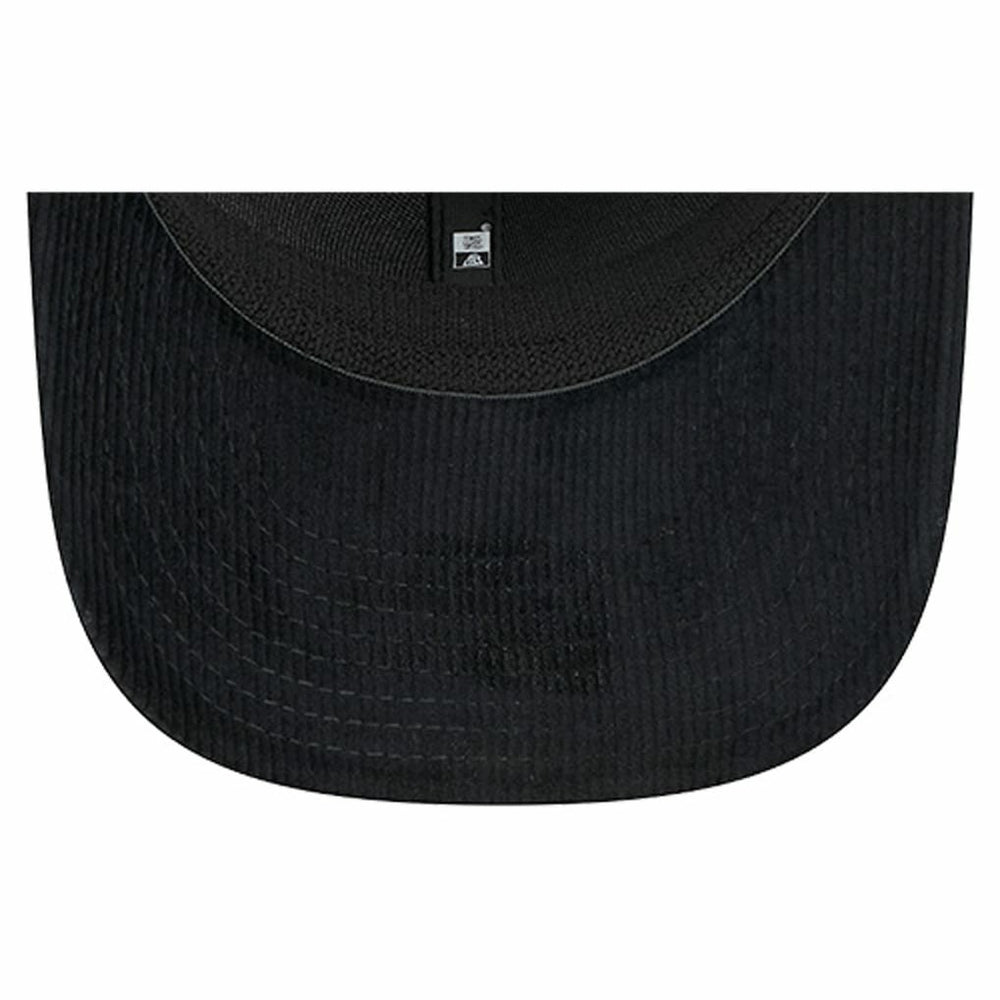 New Era Philadelphia 76ers Quilted 9SEVENTY Trucker Adjustable Hat Black
