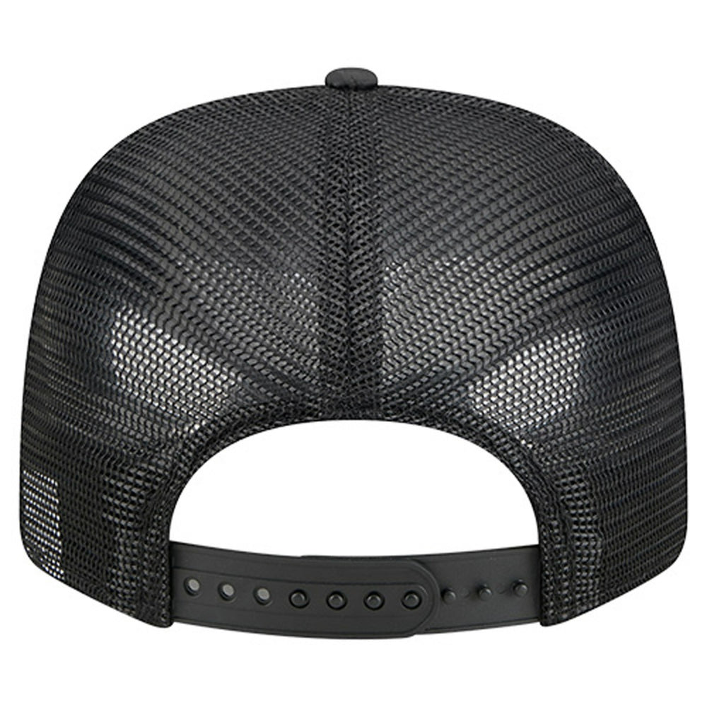 New Era Phoenix Suns Quilted 9SEVENTY Trucker Adjustable Hat Black