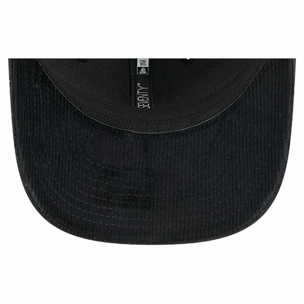 New Era Dallas Mavericks Quilted 9SEVENTY Trucker Adjustable Hat Black