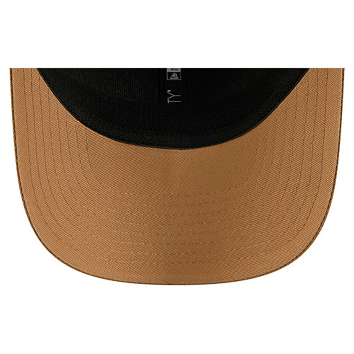 New Era Los Angeles Lakers Two-Tone 9SEVENTY Adjustable Trucker Hat Tan/Light Brown