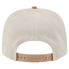 New Era Cleveland Cavaliers Two-Tone 9SEVENTY Adjustable Trucker Hat Tan/Light Brown