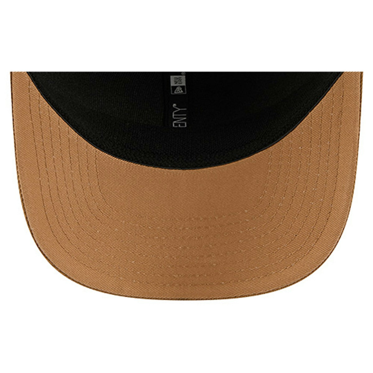 New Era Minnesota Timberwolves Two-Tone 9SEVENTY Adjustable Trucker Hat Tan/Light Brown