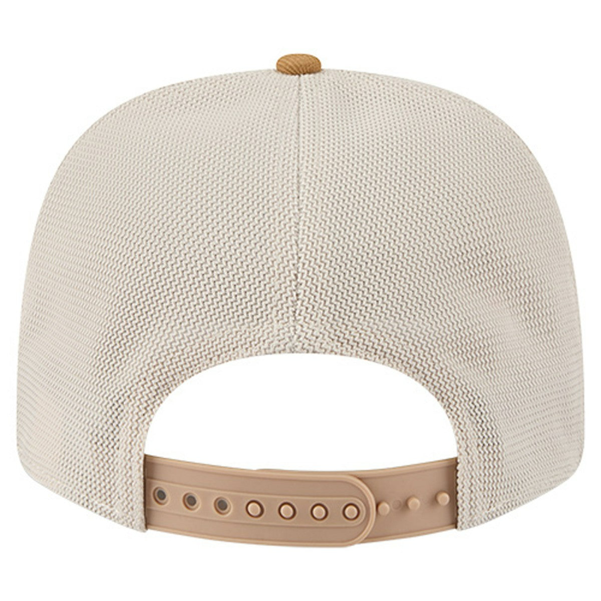 New Era Memphis Grizzlies Two-Tone 9SEVENTY Adjustable Trucker Hat Tan/Light Brown