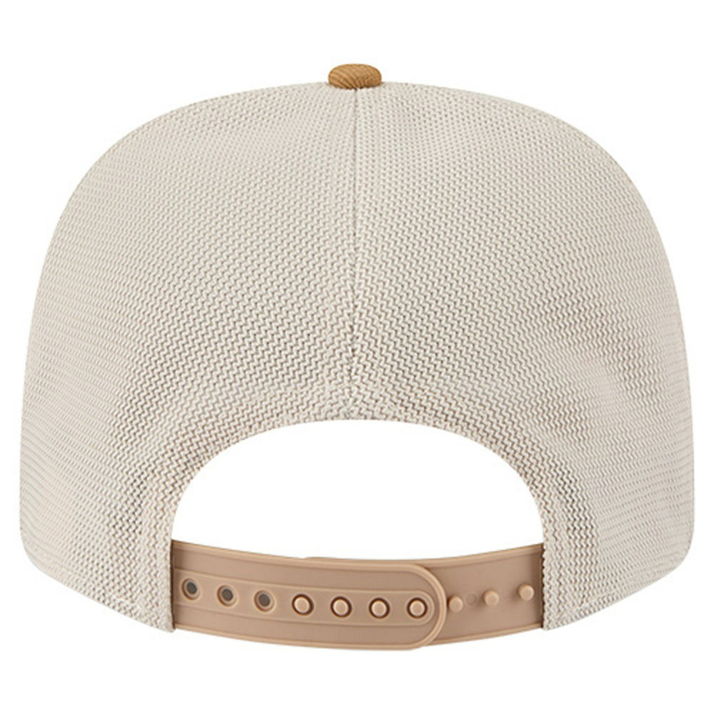 New Era Memphis Grizzlies Two-Tone 9SEVENTY Adjustable Trucker Hat Tan/Light Brown