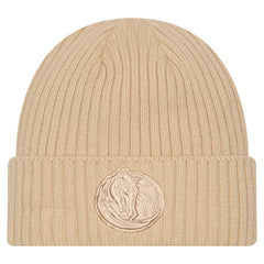 New Era Dallas Mavericks Color Pack Cuffed Knit Hat Tan