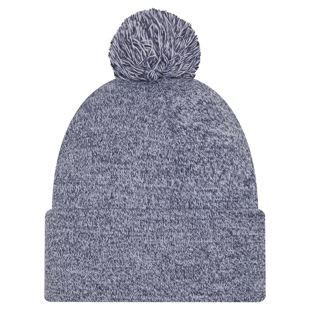 New Era Dallas Mavericks Marled Cuffed Knit Hat with Pom Navy