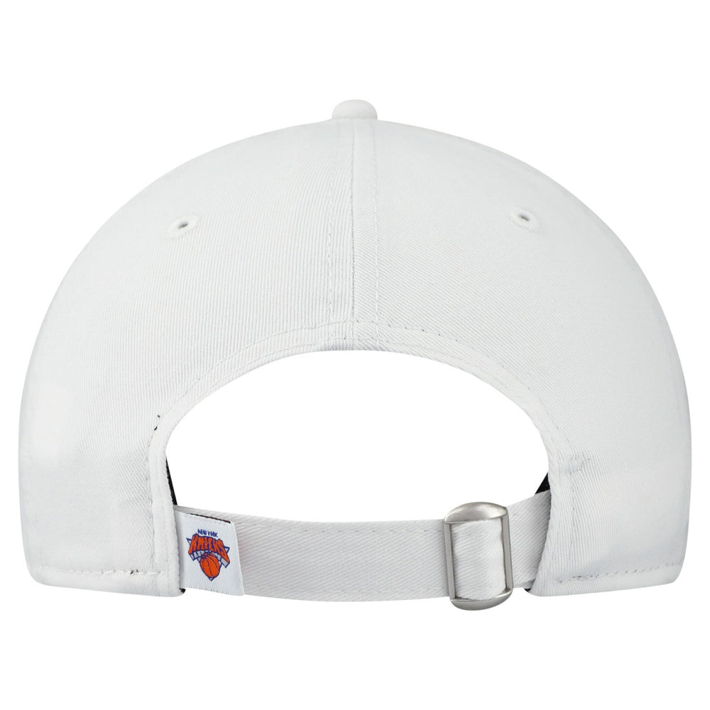 New Era New York Knicks Women's Team Fan 9TWENTY Adjustable Hat White