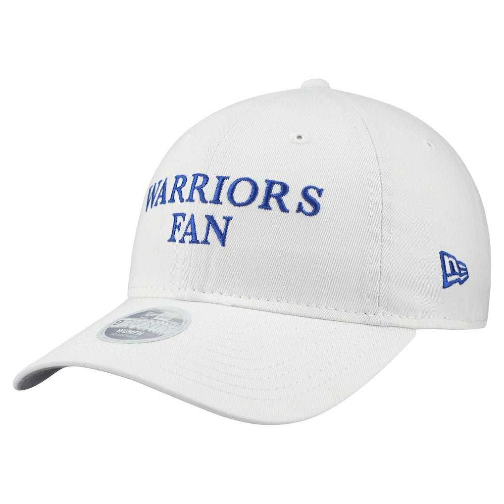 New Era Golden State Warriors Women's Team Fan 9TWENTY Adjustable Hat White