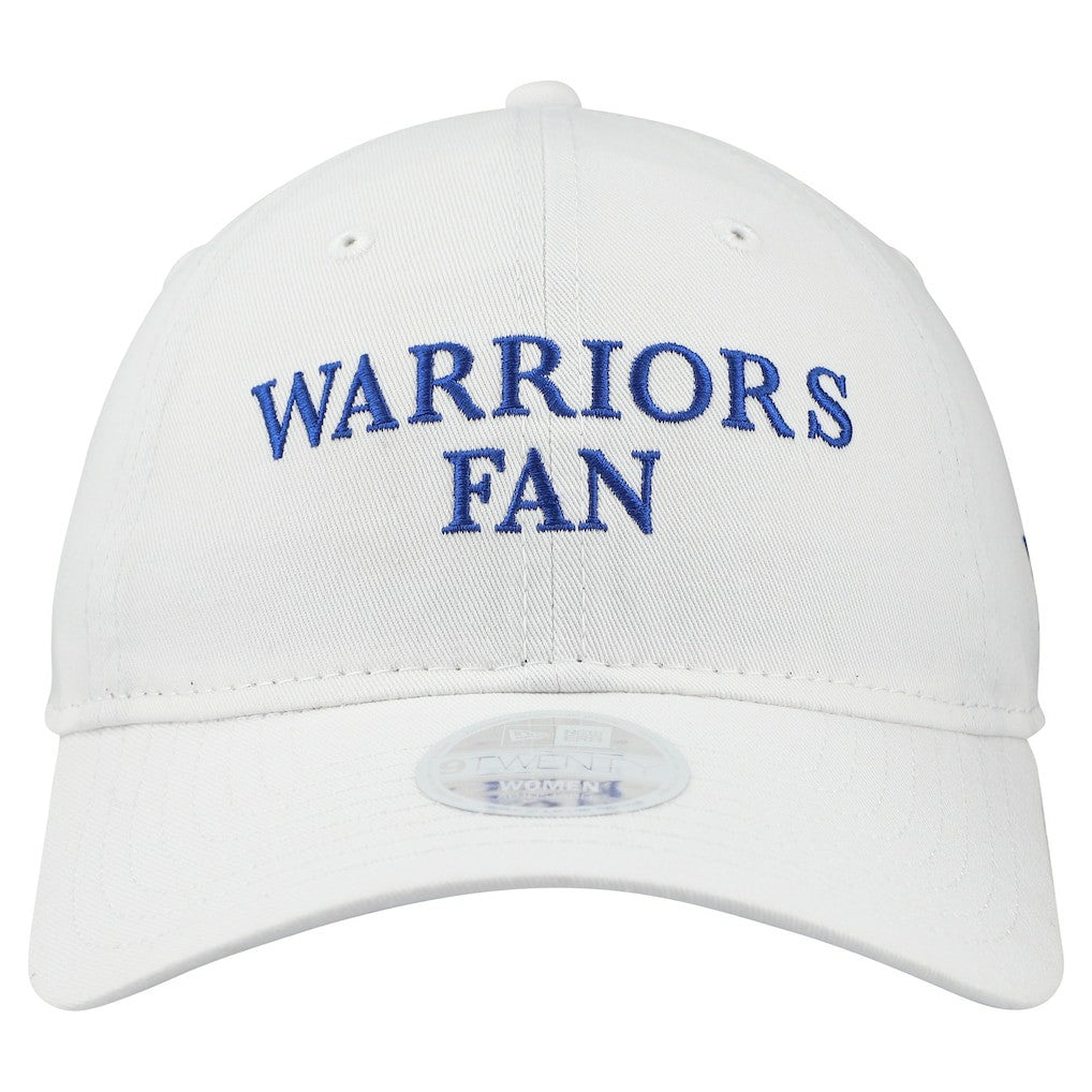 New Era Golden State Warriors Women's Team Fan 9TWENTY Adjustable Hat White