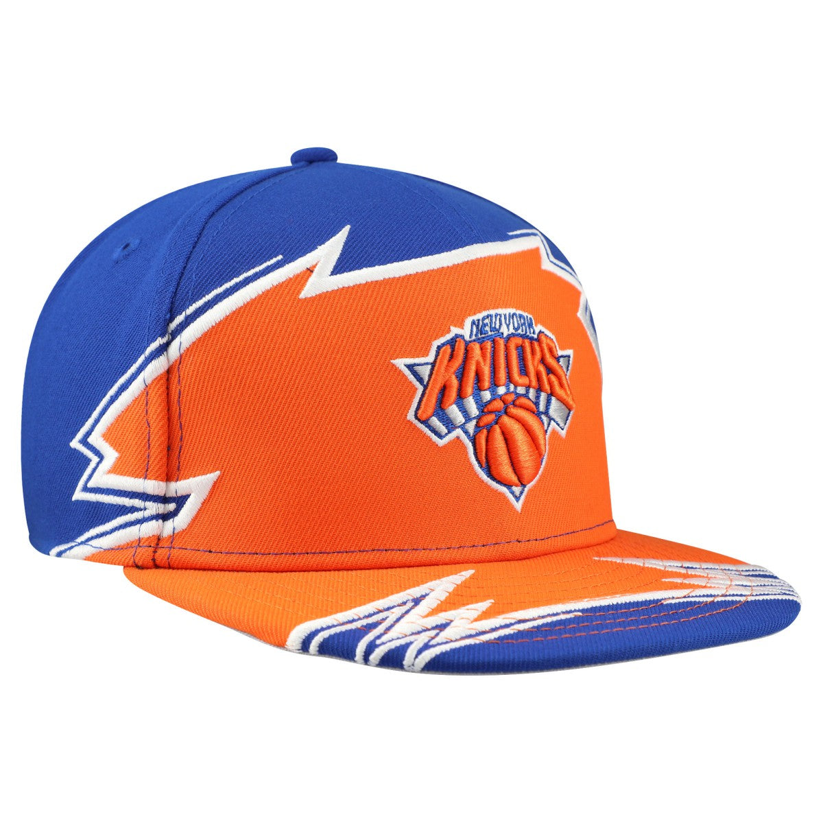 New Era New York Knicks Youth Break 59FIFTY Fitted Hat Blue