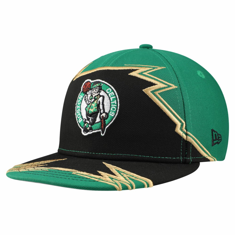 New Era Boston Celtics Youth Break 59FIFTY Fitted Hat Kelly Green