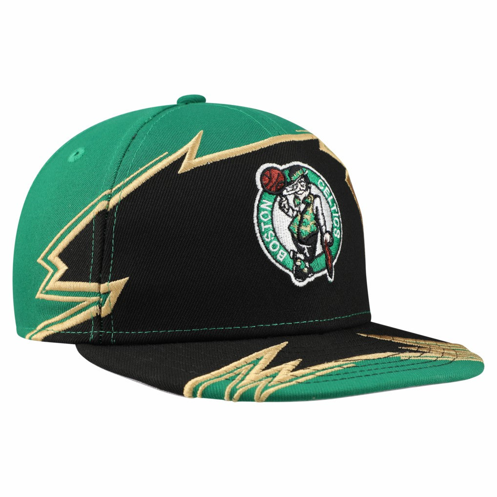 New Era Boston Celtics Youth Break 59FIFTY Fitted Hat Kelly Green