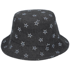 Dallas Cowboys The Wild Collective Women's Denim Bucket Hat - Black - NFL