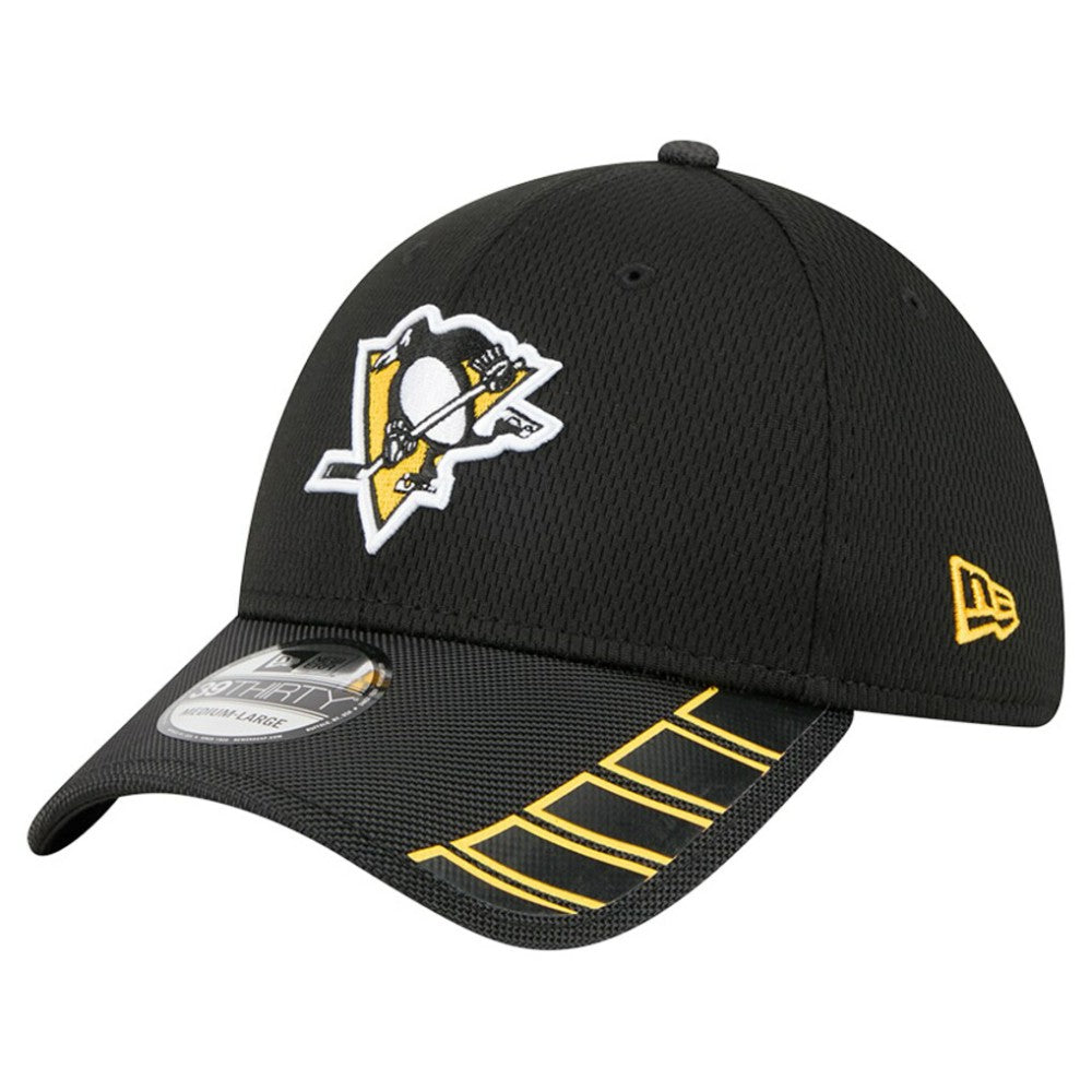 Pittsburgh Penguins New Era Visor Hit 39THIRTY Flex Hat - Black | New Era online