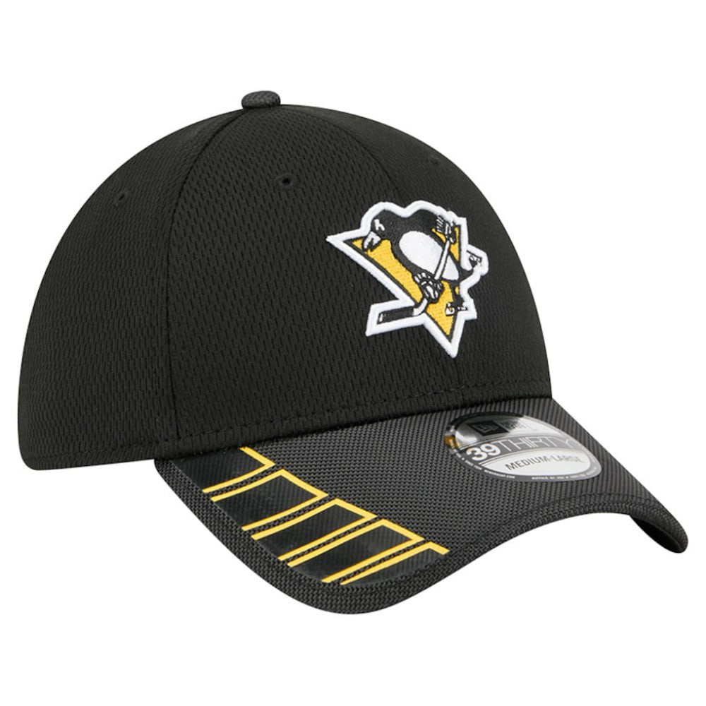 Pittsburgh Penguins New Era Visor Hit 39THIRTY Flex Hat - Black | New Era online
