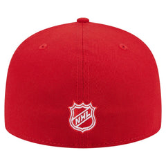 Detroit Red Wings New Era Oversized Vintage Arch 59Fifty Fitted Hat - Red | New Era on sale