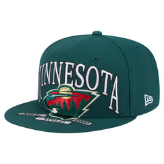 Minnesota Wild New Era Oversized Vintage Arch 59Fifty Fitted Hat - Green | New Era near me