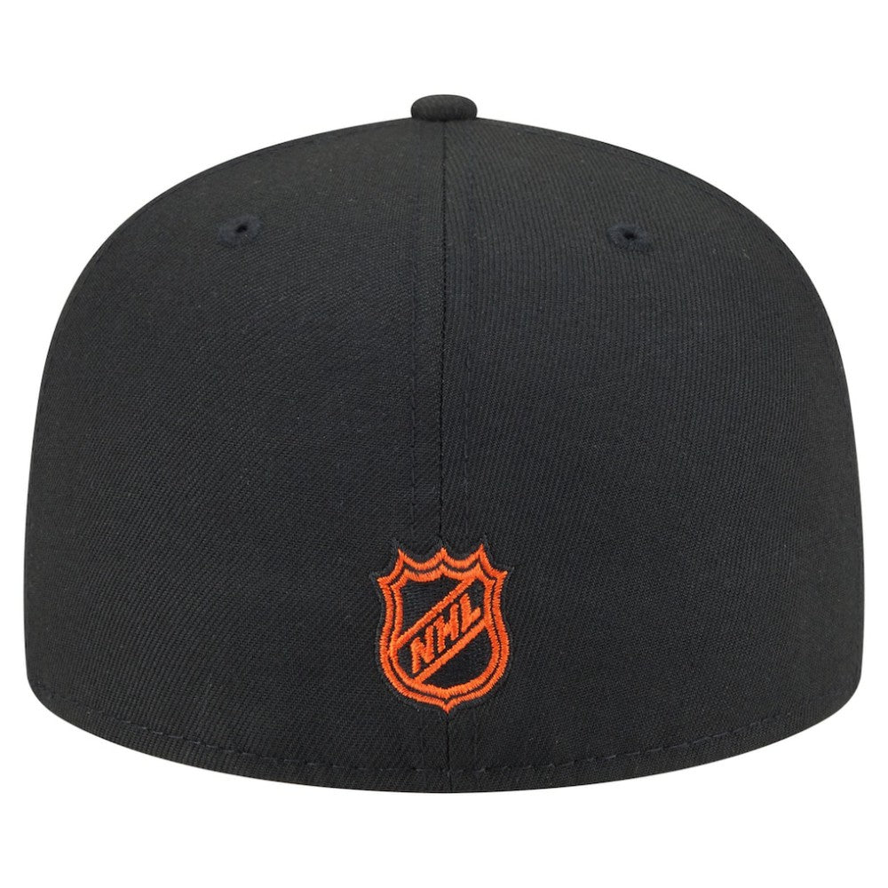 Philadelphia Flyers New Era Oversized Vintage Arch 59Fifty Fitted Hat - Black | New Era on sale