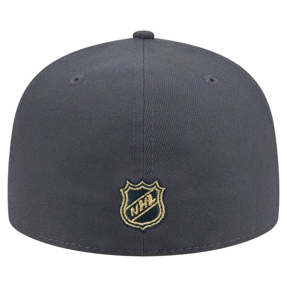 Vegas Golden Knights New Era Oversized Vintage Arch 59Fifty Fitted Hat - Gray | New Era discount