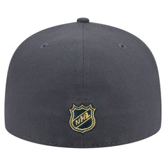 Vegas Golden Knights New Era Oversized Vintage Arch 59Fifty Fitted Hat - Gray | New Era discount