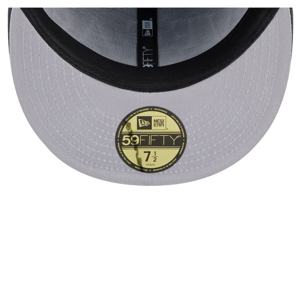 Vegas Golden Knights New Era Oversized Vintage Arch 59Fifty Fitted Hat - Gray | New Era discount