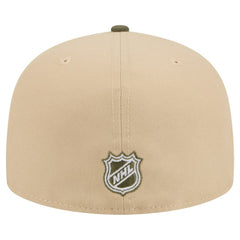Boston Bruins New Era Color Pack Two-Tone 59FIFTY A-Frame Fitted Hat - Tan/Olive | New Era sale