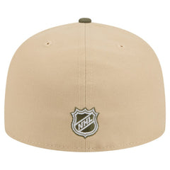 Seattle Kraken New Era Color Pack Two-Tone 59FIFTY A-Frame Fitted Hat - Tan/Olive | New Era on sale