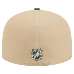 Colorado Avalanche New Era Color Pack Two-Tone 59FIFTY A-Frame Fitted Hat - Tan/Olive | New Era discount
