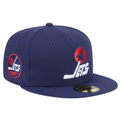 Winnipeg Jets New Era Deceptor 59FIFTY Fitted Hat - Navy | New Era discount