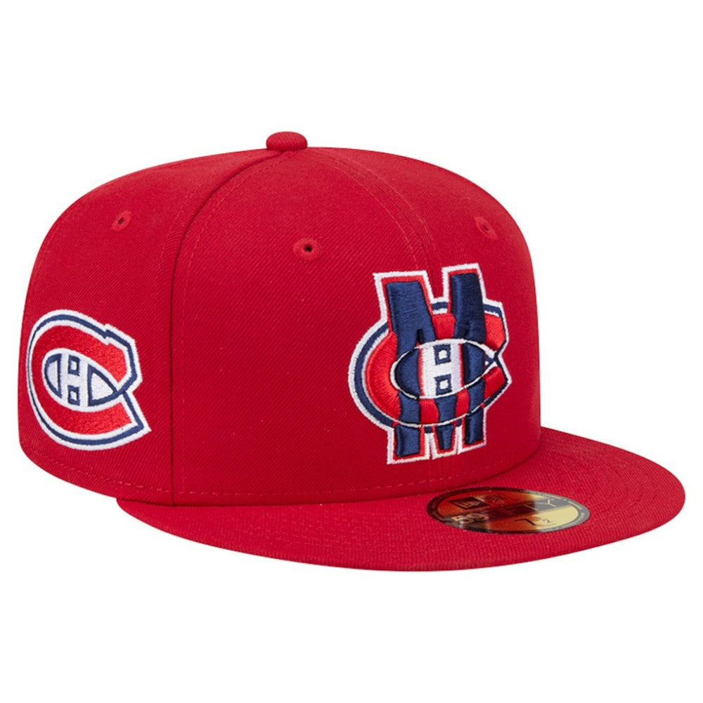 Montreal Canadiens New Era Deceptor 59FIFTY Fitted Hat - Red | New Era sale