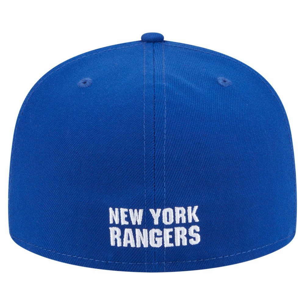 New York Rangers New Era Deceptor 59FIFTY Fitted Hat - Blue | New Era Lifestyle