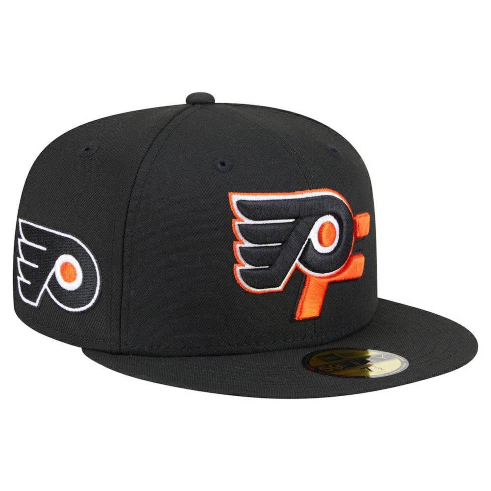 Philadelphia Flyers New Era Deceptor 59FIFTY Fitted Hat - Black | New Era Lifestyle