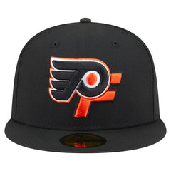 Philadelphia Flyers New Era Deceptor 59FIFTY Fitted Hat - Black | New Era Lifestyle