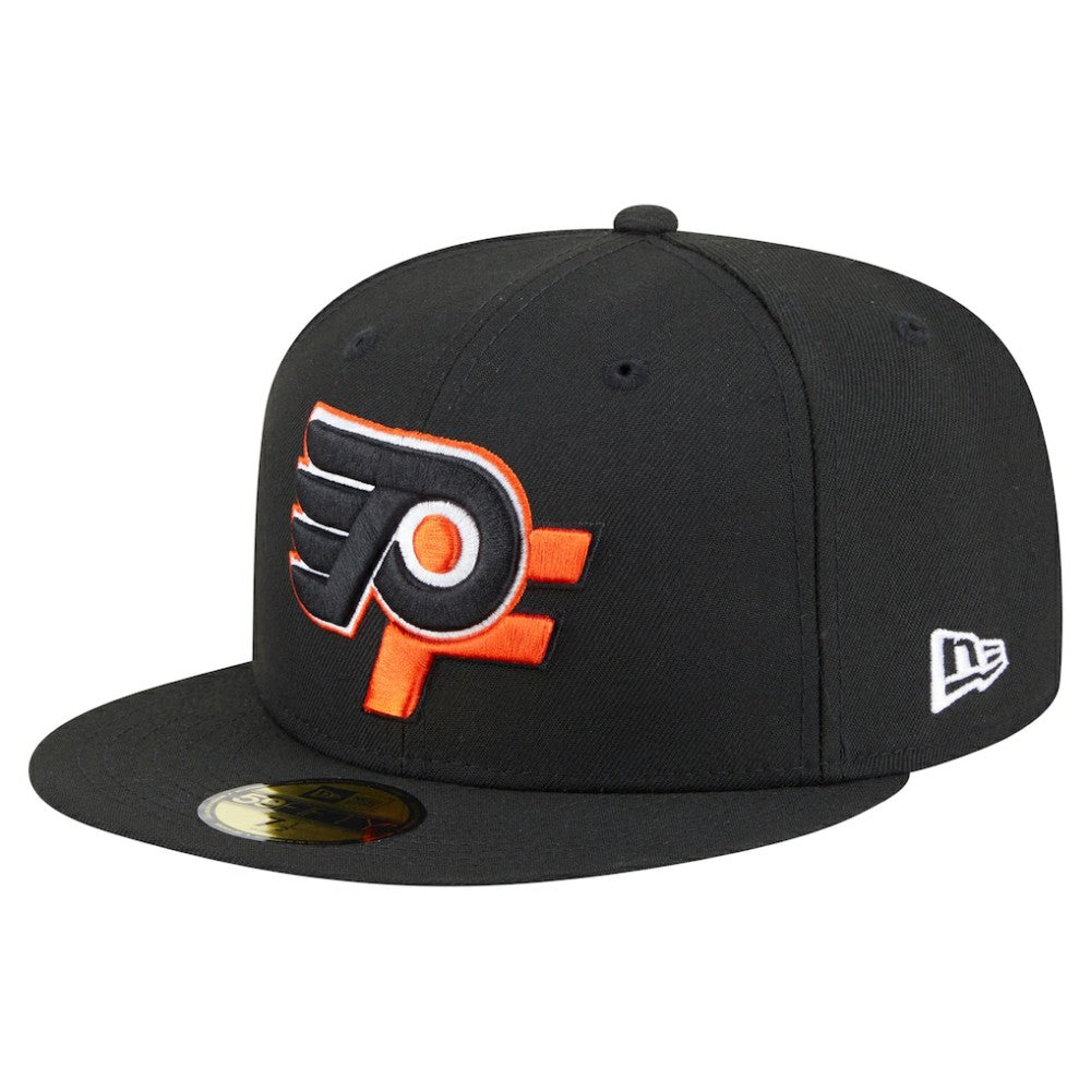 Philadelphia Flyers New Era Deceptor 59FIFTY Fitted Hat - Black | New Era Lifestyle