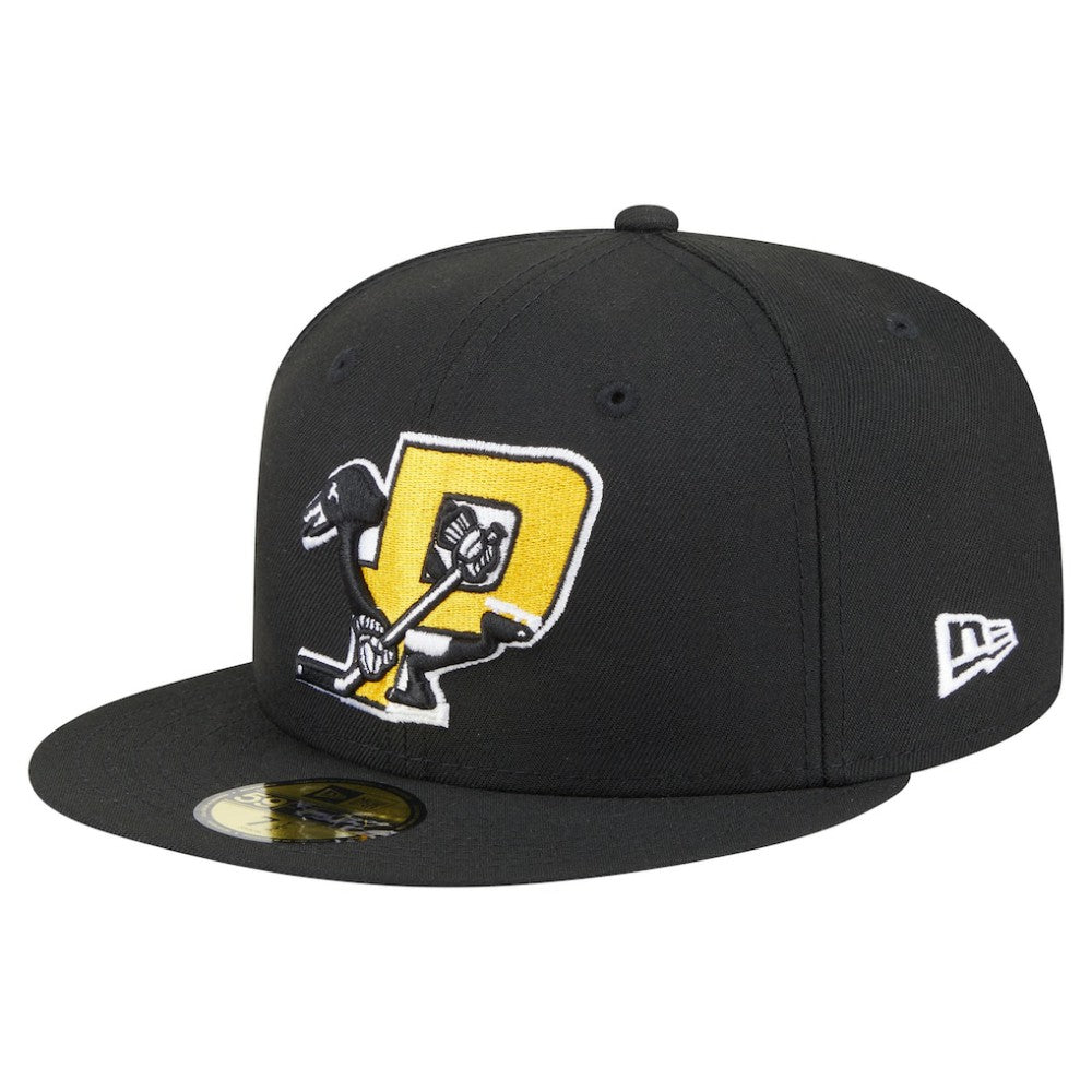 Pittsburgh Penguins New Era Deceptor 59FIFTY Fitted Hat - Black | New Era on sale