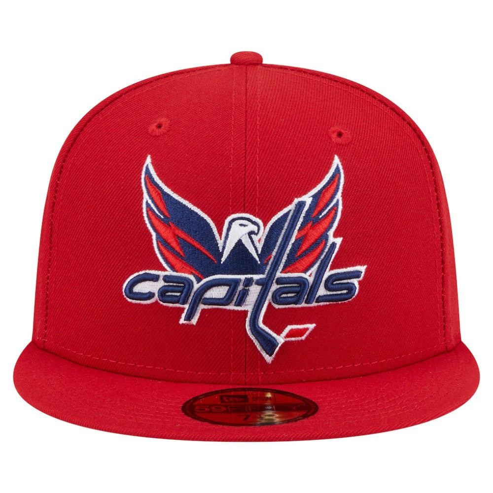 Washington Capitals New Era Deceptor 59FIFTY Fitted Hat - Red | New Era Lifestyle