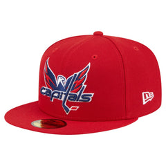 Washington Capitals New Era Deceptor 59FIFTY Fitted Hat - Red | New Era Lifestyle