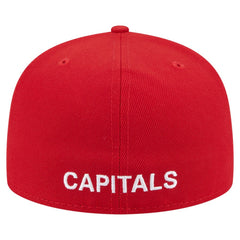 Washington Capitals New Era Deceptor 59FIFTY Fitted Hat - Red | New Era Lifestyle