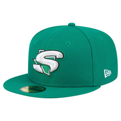 Dallas Stars New Era Deceptor 59FIFTY Fitted Hat - Green | New Era Clearance