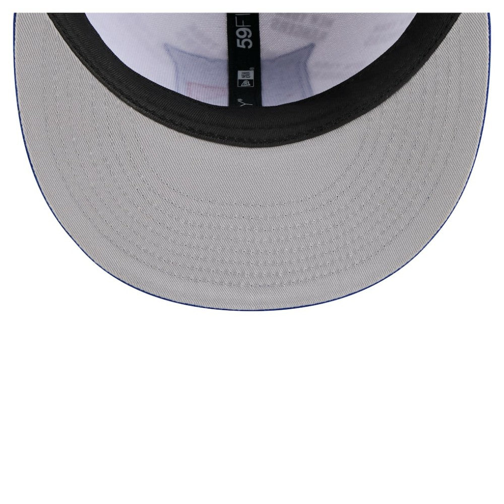 New York Rangers New Era Repeat Two-Tone 59FIFTY Fitted Hat - White/Blue | New Era online