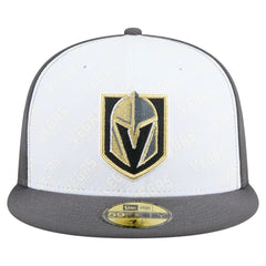 Vegas Golden Knights New Era Repeat Two-Tone 59FIFTY Fitted Hat - White/Gray | New Era on sale