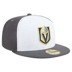 Vegas Golden Knights New Era Repeat Two-Tone 59FIFTY Fitted Hat - White/Gray | New Era on sale