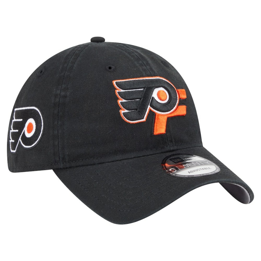 Philadelphia Flyers New Era Deceptor 9TWENTY Adjustable Hat - Black | New Era discount