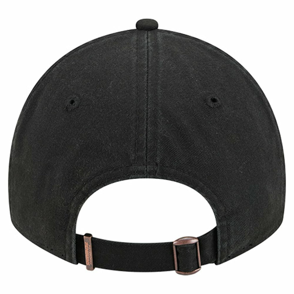 Pittsburgh Penguins New Era Stamp Fabric Applique 9TWENTY Adjustable Hat - Black | New Era on sale