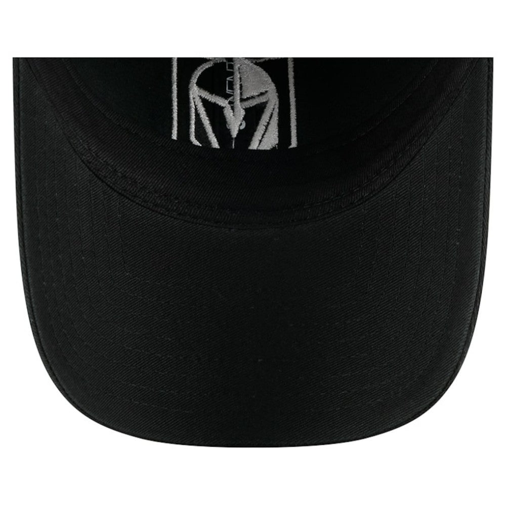 Vegas Golden Knights New Era Stamp Fabric Applique 9TWENTY Adjustable Hat - Black | New Era Lifestyle