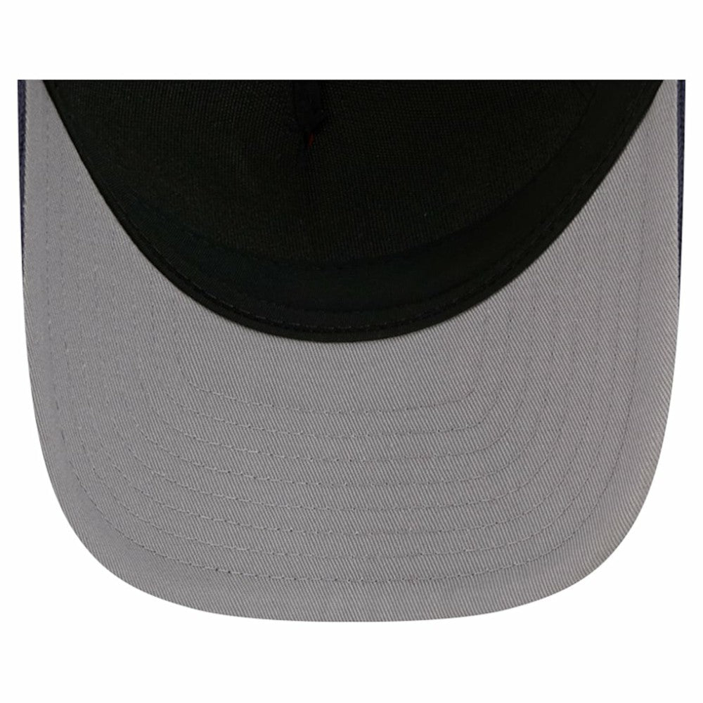 Washington Capitals New Era Hockey Sock 9FORTY A-Frame M-Crown Adjustable Trucker Hat - Navy/Red | New Era discount