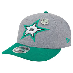 Dallas Stars New Era Wool Pin Low Profile 9FIFTY Snapback Hat - Kelly Green/Green | New Era discount