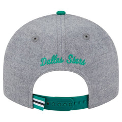 Dallas Stars New Era Wool Pin Low Profile 9FIFTY Snapback Hat - Kelly Green/Green | New Era discount