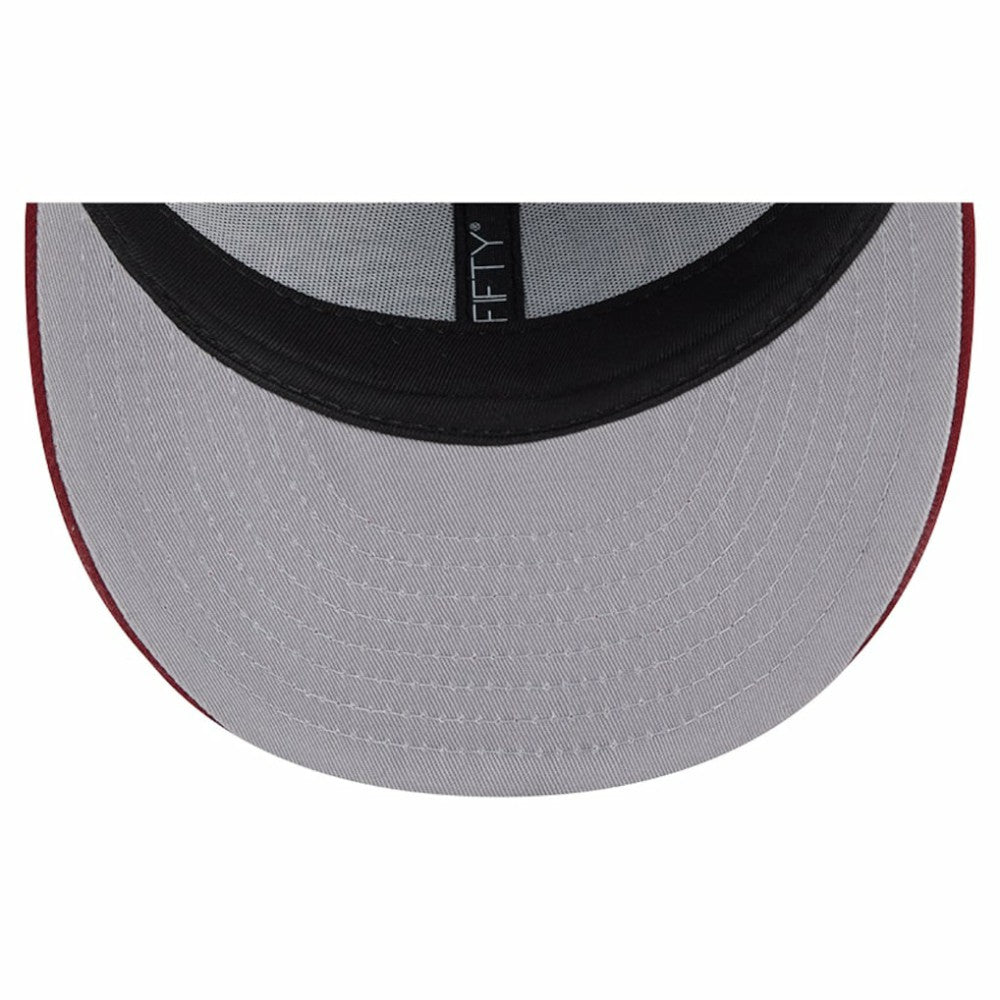 Colorado Avalanche New Era Wool Pin Low Profile 9FIFTY Snapback Hat - Gray/Burgundy | New Era sale