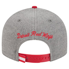 Detroit Red Wings New Era Wool Pin Low Profile 9FIFTY Snapback Hat - Gray/Red | New Era sale